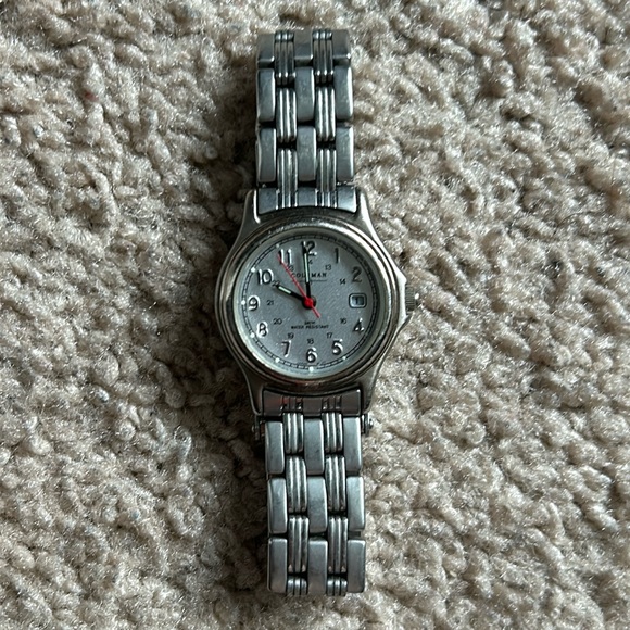 Coleman women’s vintage silver bracelet watch‎ one size measurements shown - Picture 1 of 6